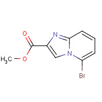 1092351-65-9 5-Bromoimidazo[1,2-a]pyridine-2-carboxylic acid methyl ester chemical structure