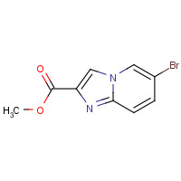 354548-08-6 6-Bromoimidazo[1,2-a]pyridine-2-carboxylic acid methyl ester chemical structure