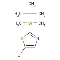 1092351-70-6 5-Bromo-2-(tert-butyldimethylsilyl)thiazole chemical structure