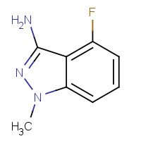 162502-44-5 4-Fluoro-1-methyl-1H-indazol-3-ylamine chemical structure