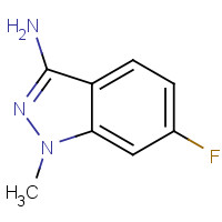 171809-13-5 6-Fluoro-1-methyl-1H-indazol-3-ylamine chemical structure
