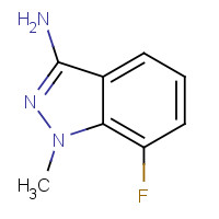 171809-14-6 7-Fluoro-1-methyl-1H-indazol-3-ylamine chemical structure