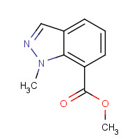 1092351-84-2 1-Methyl-1H-indazole-7-carboxylic acid methyl ester chemical structure