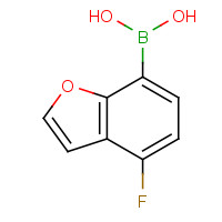1204580-77-7 4-Fluorobenzofuran-7-boronic acid chemical structure