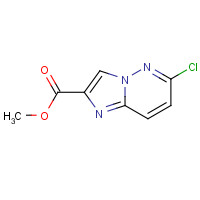 572910-59-9 6-Chloroimidazo[1,2-b]pyridazine-2-carboxylic acid methyl ester chemical structure