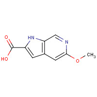 17288-36-7 5-Methoxy-1H-pyrrolo[2,3-c]pyridine-2-carboxylic acid chemical structure