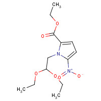 1105187-49-2 1-(2,2-Diethoxyethyl)-5-nitro-1H-pyrrole-2-carboxylic acid ethyl ester chemical structure