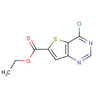 596794-87-5 Ethyl 4-chlorothieno[3,2-d]pyrimidine-6-carboxylate chemical structure