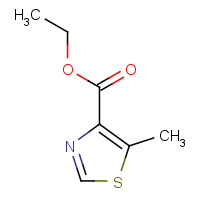 61323-26-0 5-Methylthiazole-4-carboxylic acid ethyl ester chemical structure