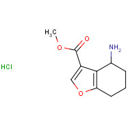 1172813-04-5 Methyl 4-amino-4,5,6,7-tetrahydrobenzofuran-3-carboxylate hydrochloride chemical structure