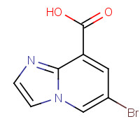 903129-78-2 6-Bromoimidazo[1,2-a]pyridine-8-carboxylic acid chemical structure