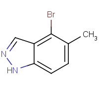 926922-40-9 4-Bromo-5-methyl-1H-indazole chemical structure