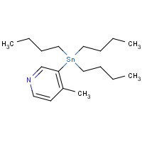 1204580-81-3 4-Methyl-3-(tributylstannyl)pyridine chemical structure