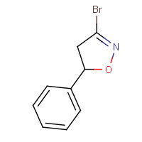 86256-88-4 3-Bromo-5-phenyl-4,5-dihydroisoxazole chemical structure