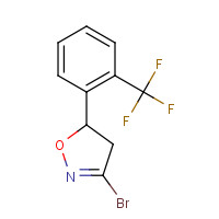 1120215-04-4 3-Bromo-5-(2-trifluoromethylphenyl)-4,5-dihydroisoxazole chemical structure