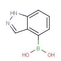 1023595-17-6 1H-Indazole-4-boronic acid chemical structure