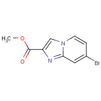 1170024-19-7 7-Bromoimidazo[1,2-a]pyridine-2-carboxylic acid methyl ester chemical structure