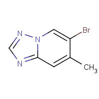 1172534-83-6 6-Bromo-7-methyl[1,2,4]triazolo[1,5-a]pyridine chemical structure