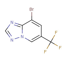 1170302-00-7 8-Bromo-6-trifluoromethyl[1,2,4]triazolo[1,5-a]pyridine chemical structure