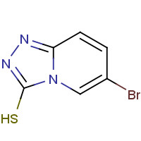 1093092-64-8 6-Bromo[1,2,4]triazolo[4,3-a]pyridine-3-thiol chemical structure