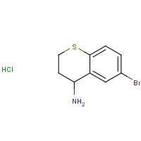 1170470-60-6 6-Bromo-3,4-dihydro-2H-thiochromen-4-amine hydrochloride chemical structure