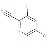207994-11-4 5-Chloro-3-fluoropyridine-2-carbonitrile chemical structure