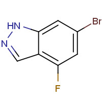 885520-23-0 6-Bromo-4-fluoro-1H-indazole chemical structure