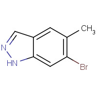 1000343-69-0 6-Bromo-5-methyl-1H-indazole chemical structure