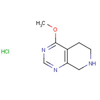 1187830-77-8 5,6,7,8-Tetrahydro-4-methoxypyrido[3,4-d]pyrimidine hydrochloride chemical structure