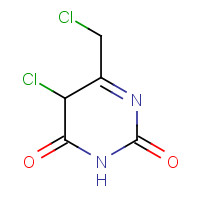 73742-45-7 5-Chloro-6-(chloromethyl)pyrimidine-2,4(1H,3H)-dione chemical structure