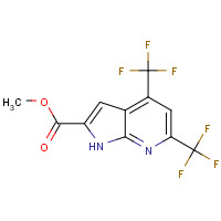 1146081-29-9 Methyl 4,6-bis(trifluoromethyl)-1H-pyrrolo[2,3-b]pyridine-2-carboxylate chemical structure