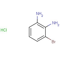 1187830-74-5 3-Bromobenzene-1,2-diamine hydrochloride chemical structure