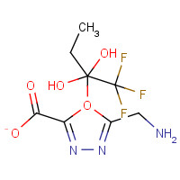 751479-66-0 Ethyl 5-(aminomethyl)-1,3,4-oxadiazol-2-carboxylate trifluoroacetic acid chemical structure