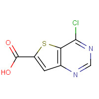 875515-76-7 4-Chlorothieno[3,2-d]pyrimidine-6-carboxylic acid chemical structure