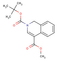 1187830-86-9 1H-Isoquinoline-2,4-dicarboxylic acid 2-tert-butyl ester 4-methyl ester chemical structure