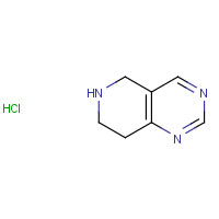 210538-68-4 5,6,7,8-Tetrahydropyrido[4,3-d]pyrimidine hydrochloride chemical structure