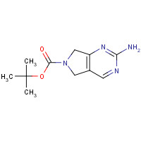 1105187-42-5 tert-Butyl 2-amino-5H-pyrrolo[3,4-d]pyrimidine-6(7H)-carboxylate chemical structure