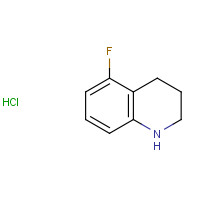 345264-61-1 5-Fluoro-1,2,3,4-tetrahydroquinoline hydrochloride chemical structure