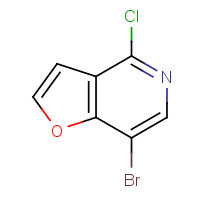 1105187-43-6 7-Bromo-4-chlorofuro[3,2-c]pyridine chemical structure