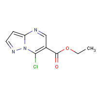 43024-70-0 Ethyl 7-chloropyrazolo[1,5-a]pyrimidine-6-carboxylate chemical structure