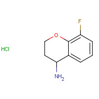 191608-18-1 8-Fluorochroman-4-amine hydrochloride chemical structure
