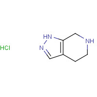 879668-17-4 4,5,6,7-Tetrahydro-1H-pyrazolo[3,4-c]pyridine hydrochloride chemical structure