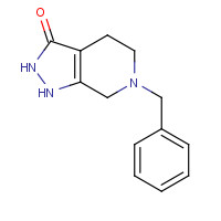 909187-64-0 6-Benzyl-1,2,4,5,6,7-hexahydropyrazolo[3,4-c]pyridin-3-one chemical structure