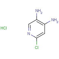1187830-92-7 6-Chloropyridine-3,4-diamine hydrochloride chemical structure