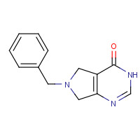 1092352-66-3 6-Benzyl-3,5,6,7-tetrahydropyrrolo[3,4-d]pyrimidin-4-one chemical structure