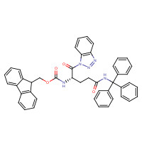 1155875-65-2 Fmoc-Gln(trt)-Bt chemical structure