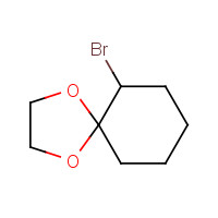 1728-15-0 6-Bromo-1,4-dioxaspiro[4.5]decane chemical structure