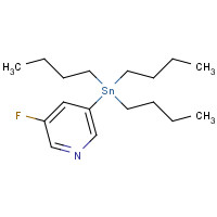 871942-19-7 3-Fluoro-5-(tributylstannyl)pyridine chemical structure