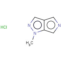 1187830-68-7 1,4,5,6-Tetrahydro-1-methylpyrrolo[3,4-c]pyrazole hydrochloride chemical structure