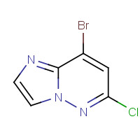 933190-51-3 8-Bromo-6-chloroimidazo[1,2-b]pyridazine chemical structure